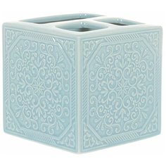Стакан для зубных щёток настольный «Tiffany» керамика Swensa