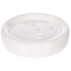 Мыльница настольная «ESSENTIAL» цвет белый Sensea