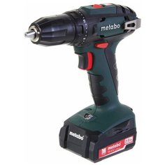 Шуруповерт аккумуляторный Metabo BS 14.4, 14.4 В Li-ion 2х2 Ач
