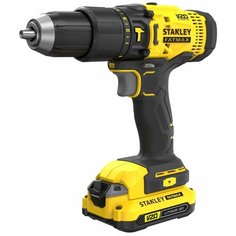 Ударная дрель-шуруповерт Stanley Fatmax SCD711C2K, 18 В Li-Ion 2x1.5 Ач