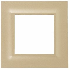 Рамка для розеток и выключателей Legrand Structura 1 пост, цвет золото