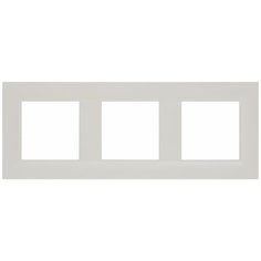 Рамка для розеток и выключателей Legrand Structura 3 поста, цвет слоновая кость