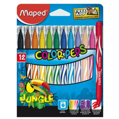 Maped Фломастеры "ColorPeps Long Life" 12 шт. (845020)