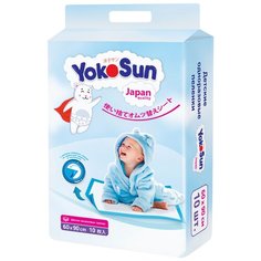 Одноразовые пеленки YokoSun с липкой лентой 60х90 10 шт. 1 шт.