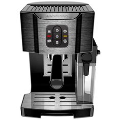 Кофеварка рожковая REDMOND RCM-1511, черный/серебристый