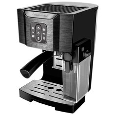 Кофеварка рожковая REDMOND RCM-1512, черный/серебристый