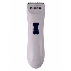 Машинка для стрижки животных ZIVER-225 Guppy, 10Вт, на батарейках, 4 насадки, керамический нож