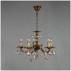Подвесная люстра Ambiente Benisa 2226/5 PB Tear Drop