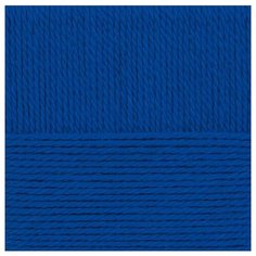 Пряжа для вязания ПЕХ Народная традиция (30% шерсть, 70% акрил) 10х100г/100м цв.491 ультрамарин Пехорка ПЕХ. НТР.491