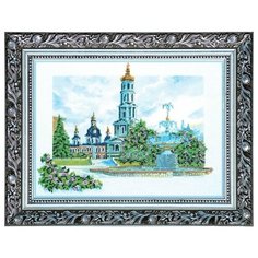 Набор для вышивания бисером абрис АРТ AB-054 Покровский собор 35х27,5 см Abris ART