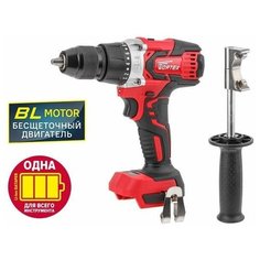 Аккум. дрель- шуруповерт WORTEX BD 2030 Dli в кор. ALL1 (18.0 В, без аккумулятора И ЗУ, 2 скор 80 Нм, шурупы до 10 мм) (BD2030Dli0029)