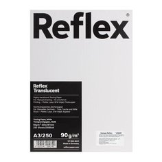 Калька REFLEX А3, 90 г/м, 250 листов, Германия, белая, R17310