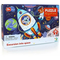 Пазл "Экскурсия в космос" 30 элементов Dodo