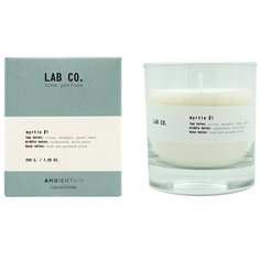 Свеча ароматическая LAB CO, Мирт, 40 ч Ambientair