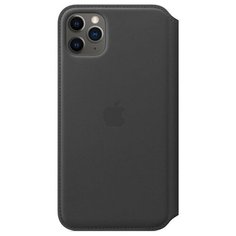 Чехол для Apple iPhone 11 Pro Max Leather Folio Black