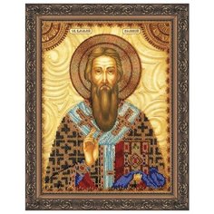 Набор для вышивания бисером абрис АРТ AА-026 Св. Василий 23x30 см Abris ART