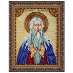 Набор для вышивания бисером абрис АРТ AА-091 Св. Макарий 23х30 см Abris ART