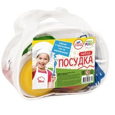 Набор посуды Green Plast в сумочке, 27 предметов