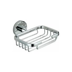 S-008732 Savol Watteau Мыльница решетчатая латунная.Хром