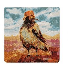 Наволочка гобеленовая Важная птица 30х30 ANG-605 113-503009 Artangels