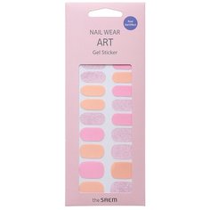 The SAEM Nail Наклейки для ногтей Nail Wear Art Gel Sticker 01 (1 шт)