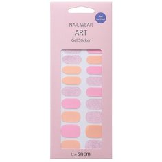 The SAEM Nail Наклейки для ногтей Nail Wear Art Gel Sticker 01 (1 шт)