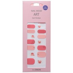 The SAEM Nail Наклейки для ногтей Nail Wear Art Gel Sticker 06 (1 шт)