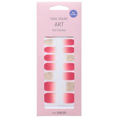 The SAEM Nail Наклейки для ногтей Nail Wear Art Gel Sticker 02 (1 шт)