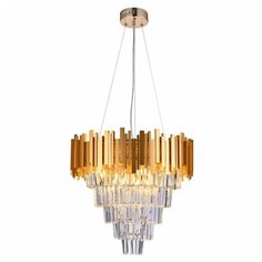 Подвесная люстра Natali Kovaltseva BELLEZZA 81427/12C GOLD 40W Золото
