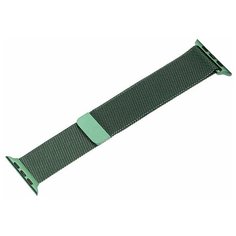 Аксессуар Ремешок Evolution для APPLE Watch 42/44mm Milanese Loop AW44- ML01 Space Green 36776