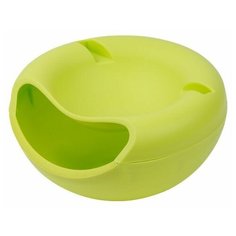 Миска для конфет/семечек/орехов, CRUNCH, зеленая, PERFECTO LINEA (Размер: 21х21х11.5 см. Материал: полипропилен (30-354500)