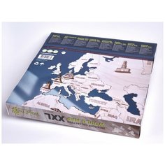 Сборная деревянная модель Wood Trick "Карта мира XXL", 147 деталей