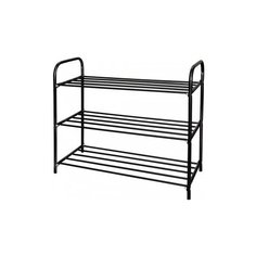 3-х ярусная этажерка для обуви Nika ЭТК3, 79х33х59, черный