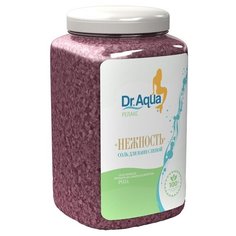Dr. Aqua Соль для ванн с пеной Нежность Роза, 750 г