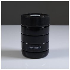 Термос для еды Арктика вакуумный, бытовой, "Арктика" 0,48 л, черный