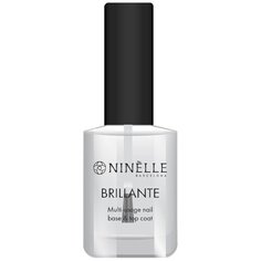 Ninelle базовое и верхнее покрытие Brillante Multi-usage nail 10 мл прозрачный