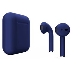 Беспроводные наушники Apple AirPods 2 Color (без беспроводной зарядки чехла), матовый темно-синий