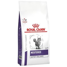Сухой корм ROYAL CANIN NEUTERED SATIETY BALANCE для кастрированных и стерилизованных котов и кошек контроль веса 8 кг