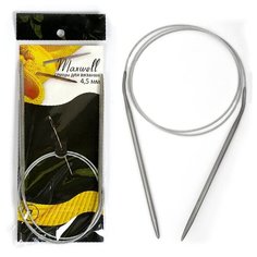 Спицы круговые на тросиках MAXWELL 80см #7 4,5мм