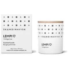 Свеча ароматическая LEMPI с крышкой, 65 г (новая) Skandinavisk
