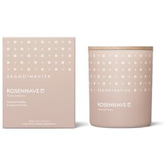 Свеча ароматическая ROSENHAVE с крышкой, 200 г (новая) Skandinavisk