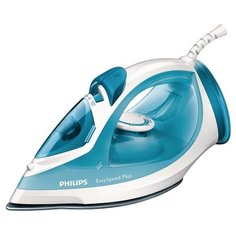 Утюг Philips GC2040 EasySpeed синий/белый