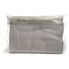 Снежное покрывало с голографическим блеском (глиттером), 120х80 см, Kaemingk 470214