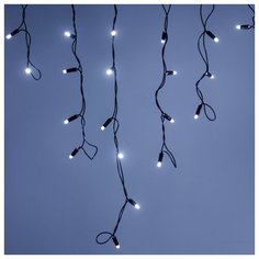 Светодиодная гирлянда ARD-EDGE-CLASSIC-2400x600-BLACK-88LED-MILK-FLASH White (230V, 6W) (Ardecoled, IP65) Arlight