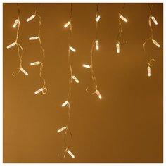 Светодиодная гирлянда ARD-EDGE-CLASSIC-2400x600-CLEAR-88LED-MILK-FLASH Warm (230V, 6W) (Ardecoled, IP65) Arlight