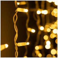 Светодиодная гирлянда ARD- EDGE- PRO-4000x600- WHITE-128LED- FLASH Warm/Warm (230V, 8W) (Ardecoled, IP65) Arlight