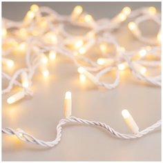 Светодиодная гирлянда ARD- STRING- CLASSIC-10000- WHITE-100LED- MILK- PULSE Warm (230V, 7W) (Ardecoled, IP65) Arlight