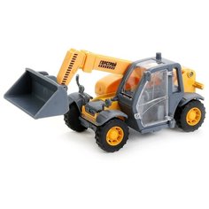 Погрузчик ТЕХНОПАРК с выдвижной стрелой (SB-17-55-B-WB), 15 см, оранжевый/серый