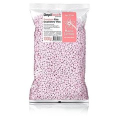 Depiltouch Premium Film Depilatory Wax Mauve Jasmine - Премиальный пленочный воск, Лиловый жасмин в гранулах, 1000 гр