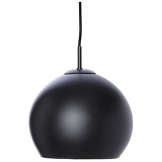 Лампа подвесная Ball, ?25 см, черная матовая Frandsen